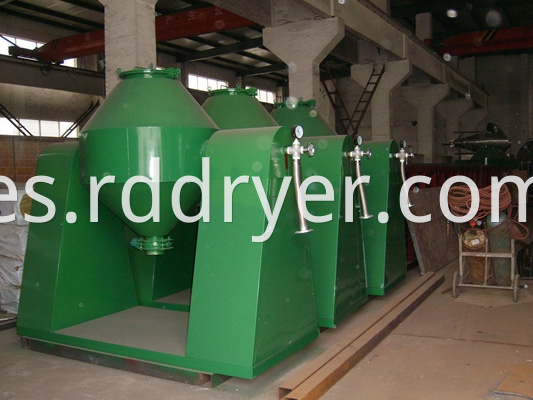 Large Capacity Double Cone Vacuum Dryer for Chemical Industry